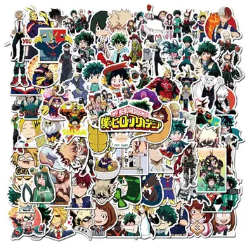 10/30/50/100 Adet My Hero Academia Bavul Çıkartmalar Dizüstü Kaykay Izuku Midoriya Olabilir Boku Hiçbir Kahraman Academia Anime Sticker