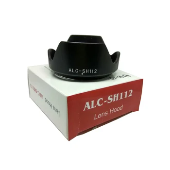 10 adet / grup ALC-SH112 lens hood Sony A6000 A5000 NEX5 NEX3 E SEL-1855 18 - 55mm f/3.5-5.6 SEL-16F28 16mm 49mm paket bo