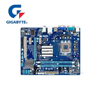 100 % Gigabyte GA-G41MT-D3P Anakart LGA 775 DDR3 8GB Masaüstü Anakart İçin Çekirdek 2 Intel G41 DDR3 G41MT D3P G41MT D3P Kullanılan