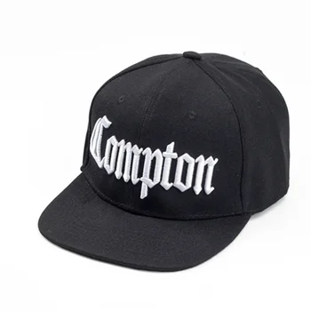 2021 Yeni COMPTON nakış beyzbol şapkası Hip Hop Snapback kapaklar düz moda spor Şapka Unisex Ayarlanabilir baba şapkası
