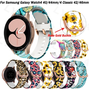 20mm Yeni Kayış Samsung Galaxy Aktif 2 Saat 5 / 4 40mm 44mm Klasik 46mm 42mm Watch5 Pro 45mm Bilek Bilezik Kordonlu Saat