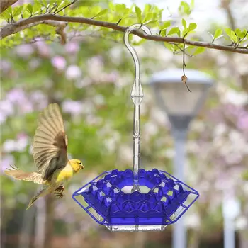 30 Delik Hummingbird Besleyici Pet Kuş Malzemeleri Dağıtıcı Şişe Içme Bardağı Kase Açık Havada Avlu Kuş su çeşmesi