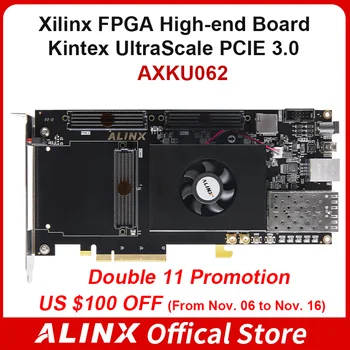 ALINX AXKU062: Xılınx Kıntex UltraScale XCKU060 PCIE 3.0 FPGA Geliştirme Kurulu SFP FMP HPC LPC