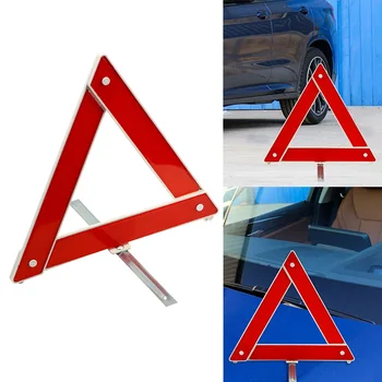 Arabalar Tripod Yansıtıcı Dur İşareti Kurulu Araba Üçgen Uyarı İşareti Otomatik Arıza üçgen reflektör Acil Tehlike İşareti