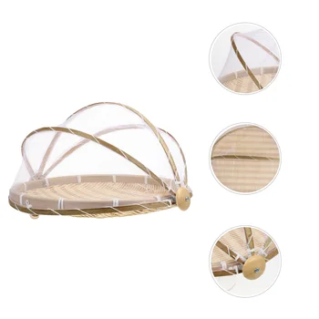 Basketfood Meyve Kapak Tepsi Sepetleri Ekmek Depolama Piknik Hasır Dokuma Vintagenet Hediye Servingantique Japon Sepeti