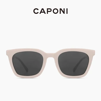 CAPONI Moda kadın Güneş Gözlüğü Moda Gözlük Vintage Şık Dekoratif güneş gözlüğü Marka Tasarımcısı Shades Kadınlar İçin CP7455