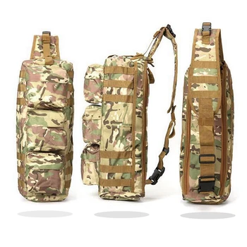 CS Sırt Çantası Erkekler Spor Naylon Taktik Kamp Sırt Çantası Göğüs Seyahat Çantası Küçük askılı omuz çantası