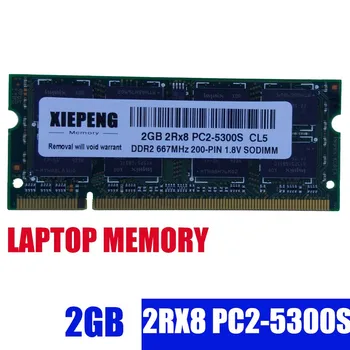 Dizüstü RAM 2 GB 2Rx8 PC2-5300S DDR2 1 gb 667 MHz 4G pc2 5300 Asus A8 F8 J8 X81S X86 Z99 Z99L X59S A8SC X8A Dizüstü Bellek
