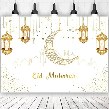 Eid Mubarak Arka Plan Ramazan Kareem Hediye İslam Müslüman Parti Malzemeleri Ramazan Dekorasyon Ev İçin Ramazan Bayramı Hediyeler