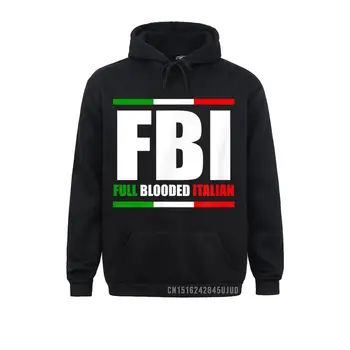 FBI Tam Kanlı İtalyan İtalya Miras Gurur Amerika Kazak Japonya Tarzı Kış Hoodies 2021 Yeni erkek Tişörtü