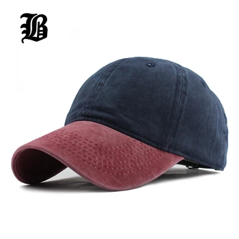 [FLB] 9 Karışık renkler Yıkanmış Denim Snapback Şapka Sonbahar Yaz Erkek Kadın Beyzbol Şapkası Golf Güneş Kremi Beisbol Casquette Hokeyi Caps