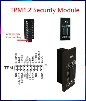 Güvenlik Modülü Kurulu TPM1. 2 LPC Anakartlar Kartı Asus Msı Asrock Gigabyte