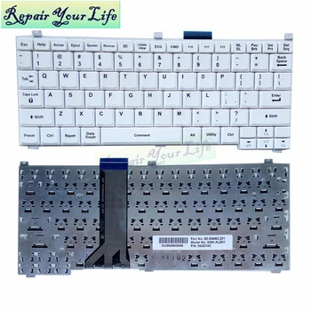HP N200 BİZE İngilizce 9Z için dizüstü bilgisayar klavye.N9482.Z01 NSK-AJZ01 5420742 DUS60800125 beyaz farme dizüstü klavyesi yok