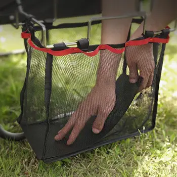 Katlanabilir Taşınabilir Masa Depolama Net kılıf çanta Piknik Sepeti Asılı Mutfak Kılıfı Depolama Kamp Organizatör Raf Örgü F9L3