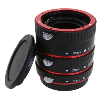Lens adaptörü Dağı Otomatik Odaklama AF Makro Uzatma Tüpü Halka Canon EF-S Lens T5i T4i T3i T2i 100D 60D 70D 550D 600D 6D 7D lens