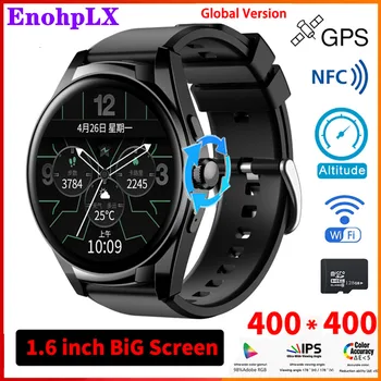 M18 M19 akıllı saat BT Çağrı NFC WIFI GPS Erkekler Kadınlar Spor Smartwatch Mesaj Hatırlatma 128 Yerel Müzik Çalma Uyku Kalp Hızı HUAWEİ