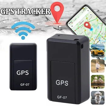 Mini GF-07 GPS Araç Bulucu Gerçek Zamanlı Takip Cihazı Anti-hırsızlık Kayıt Tracker Manyetik Araç Pet Anti Kayıp GPS Bulucu