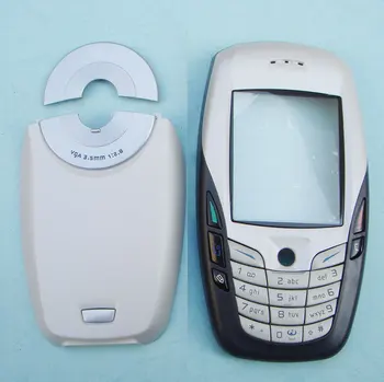 Nokia 6600 için Tuş Takımı Klavye ile konut Kapak Pil Kapı