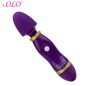 OLO Kadın Mastürbasyon Sihirli Çubuk AV Sopa G-spot Vibratör Klitoris Teşvik Yetişkin Ürünleri 12 Hız Seks Oyuncakları Kadınlar için
