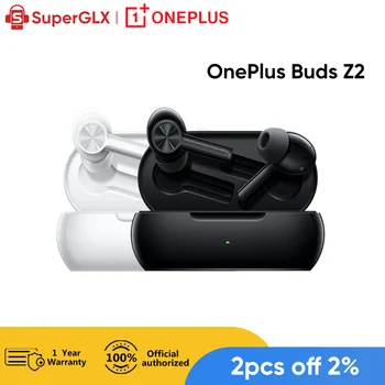 OnePlus Tomurcukları Z2 Z 2 TWS bluetooth Kulaklık 40dB Aktif Gürültü İptal Oneplus 10 Pro 9RT 8T NORD 2 Gerçek Kablosuz Stereo