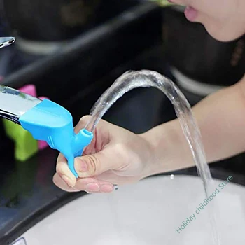 Silikon Musluk Genişletici Çeşitli Renkler Diş Fırçalama Gargara El Yıkama Banyo Mutfak lavabo musluğu Aksesuarları
