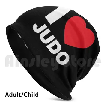 Sporu Seviyorum, Judo Şapkasını Seviyorum 1084 Şapka Aşkı Seviyorum Sporu Seviyorum Judoyu Seviyorum Kırmızı Kalp Kalp Ben