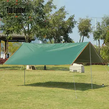 Tente Su Geçirmez Tarp Çadır Gölge Ultralight Bahçe Gölgelik Güneşlik Açık Yürüyüş Kamp Hamak Turist Plaj Güneş Barınak