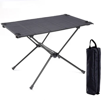 Ultralight açık Katlanır kamp masası Alüminyum Alaşımlı barbekü piknik Hafif Seyahat yürüyüş balıkçılık taşınabilir Rulo masa