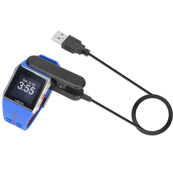 USB Klip Şarj Cihazı Polar akıllı saat V800 Şarj Cihazı Taşınabilir şarj kablosu Dock Veri Yetenekleri ile 100cm