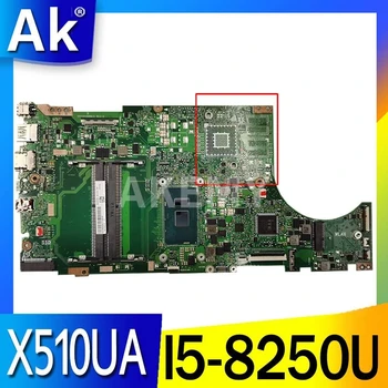 X510UNR Laptop anakart ASUS için X510UAR X510UA X510UQ X510UR X510U S5100UA S5100U orijinal anakart I5-8250U GM