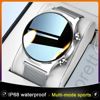 Yeni E1 - 3 IP68 Su Geçirmez akıllı saat Erkekler Kadınlar Tam Dokunmatik Ekran Özel Yüz Çok Modlu Spor Moda smartwatch Android IOS İçin