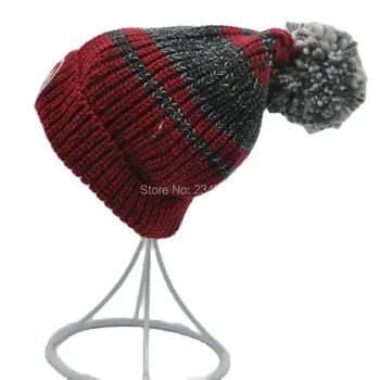 Yeni Geldi 100 % Akrilik Sıcak Kış Moda Snowboard Rahat Örme Şapka