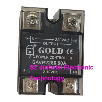 Yeni ve Orijinal SAVP2260 altın Tek fazlı ac katı hal röle 220VAC 60A
