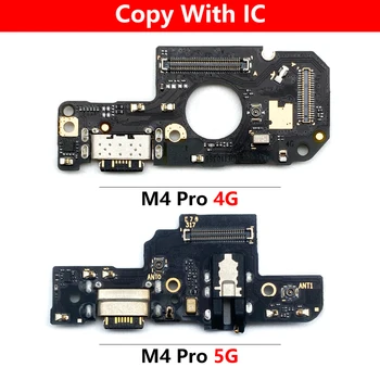 Yeni Xiaomi Poco M4 Pro 4G 5G yuva konnektörü mikro usb şarj aleti şarj portu Flex Kablo Mikrofon Kurulu