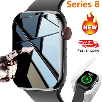 YENİ akıllı saat Erkekler Kadınlar Serisi 8 Smartwatch 2022 Bluetooth Çağrı IP67 Su Geçirmez Spor İzci Saat Android IOS PK X8MAX