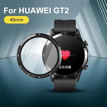 Yumuşak Fiber Cam Koruyucu Film Kapak İçin Huawei izle GT2 Onur Sihirli 2 46mm GT2 Pro GT2e Tam Ekran Koruyucu İzle vaka