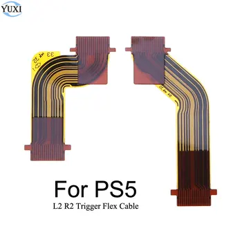 YuXi L2 R2 L1 R1 Tetik Düğmeleri Flex Kablo Değiştirme Sony PlayStation 5 PS5 Denetleyici Şerit Kablo