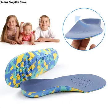 Çocuklar Ortez Tabanlık Düzeltme Bakım Aracı Çocuk düz ayak kavisi Desteği Ortopedik Çocuk Astarı Tabanı spor ayakkabılar Pedleri